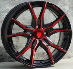Red Face 16 Inch 16x7.0 4x100 Car Alloy Wheel Rims Fit For Chevrolet Cruze Opel Corsa Astra MINI Cooper