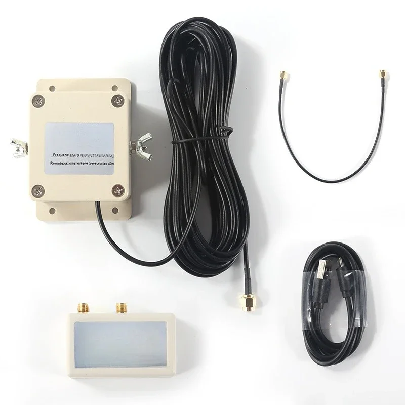 Ring active receiving antenna, low noise, balcony installation