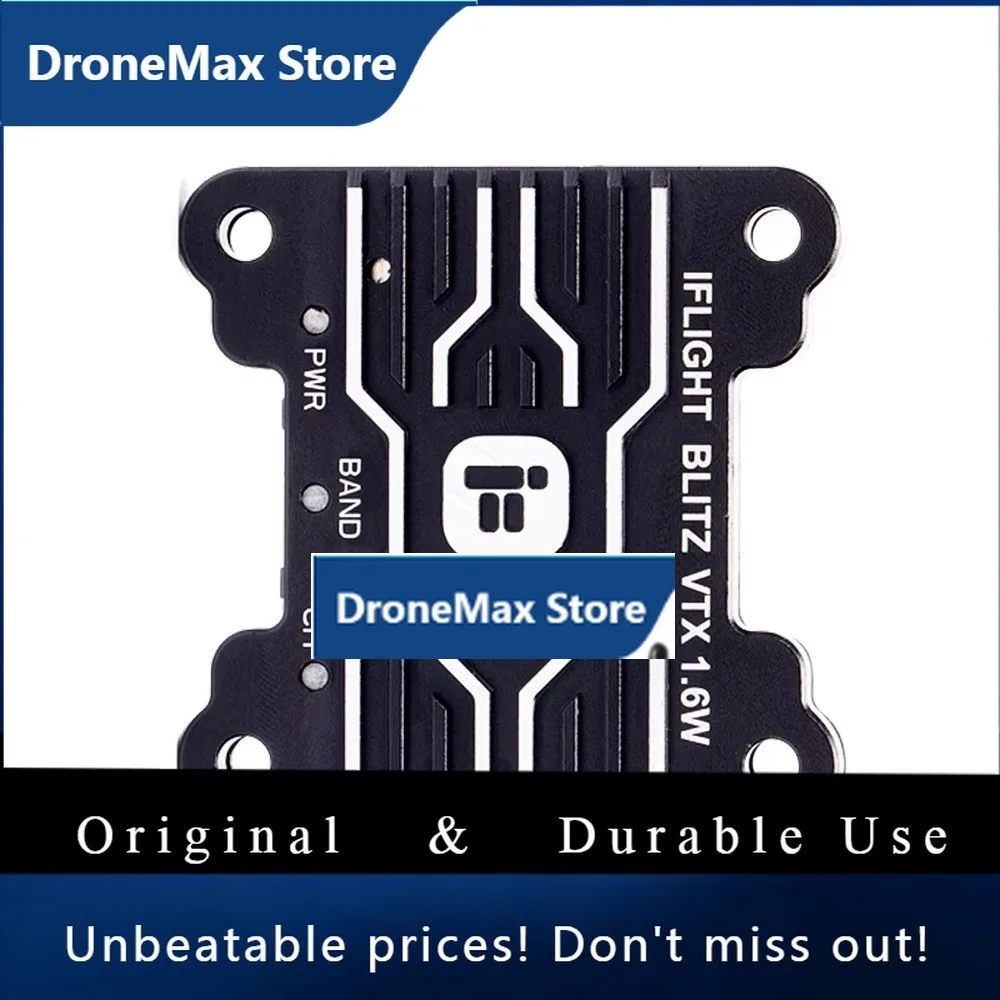 DroMaIFlight BLITZ 1.6W VTX / BLITZ Whoop 1.6W PIT/25mW/400mW/800mW/1600mW Adjustable W/ MMCX Connector For RC FPV Racing Drone