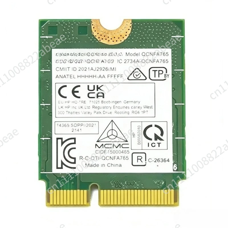 Wifi7 QCNCM865 Wireless 2.4Gbps Tri-Band 2.4G/5G/6Ghz Netzwerk-WLAN-Adapter für Win11