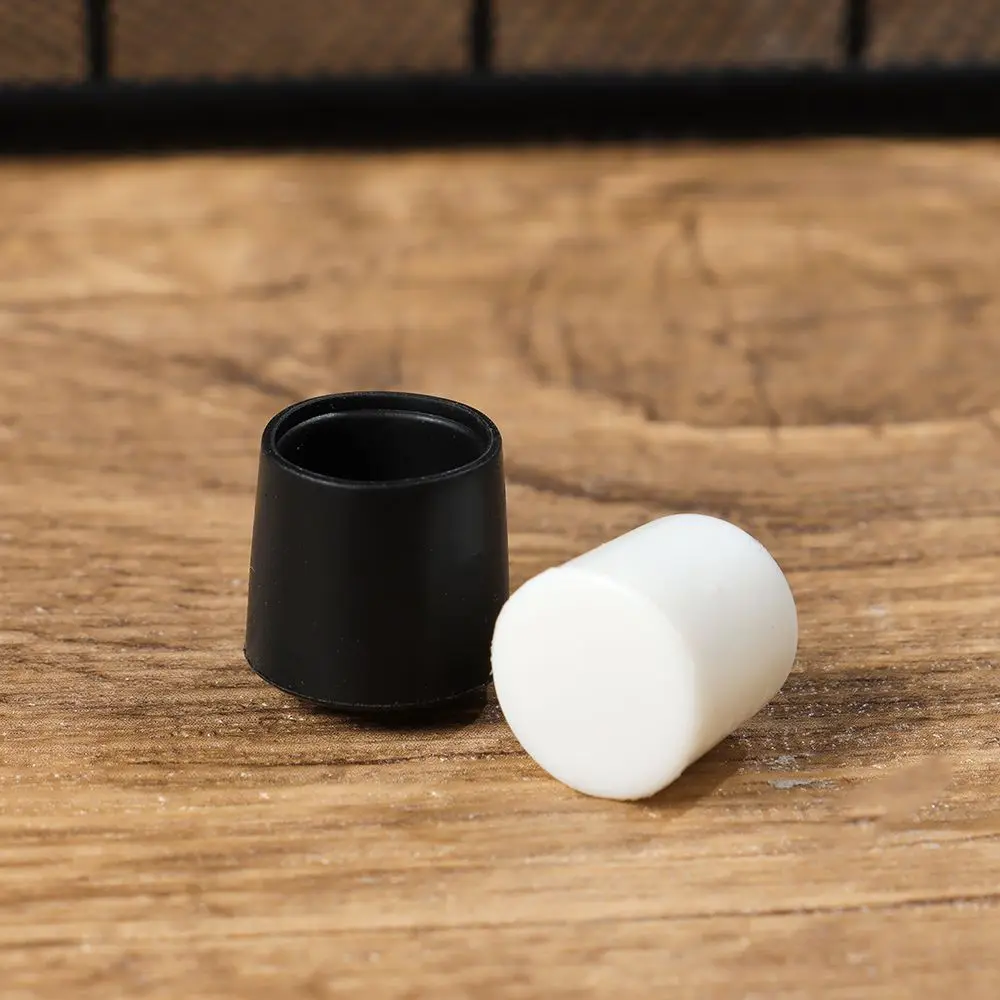 10pcs/set Chair Leg Caps Rubber Feet Protector Pads Plastic Pipe Cover Furniture Table Covers Hole Plugs Dust Cover