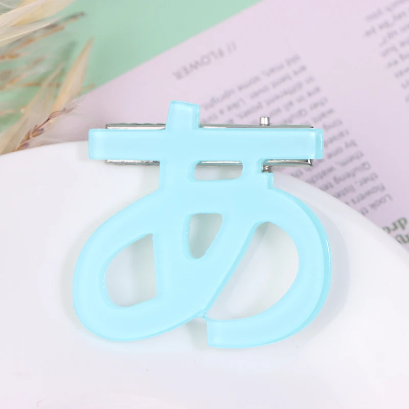 Japanische Schrift-Haarspange im Harajuku Steampunk-Stil, handgefertigte subkulturelle Kopfbedeckung, niedliche Aquarell-Haarspangen für süße Mädchen – Detail 7