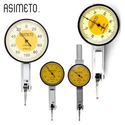 オリジナルのインポートされたドイツ製の高級品およびレバーダイヤルインジケーター,0〜0.2mm,2um,0〜0.8mm,0.01mm