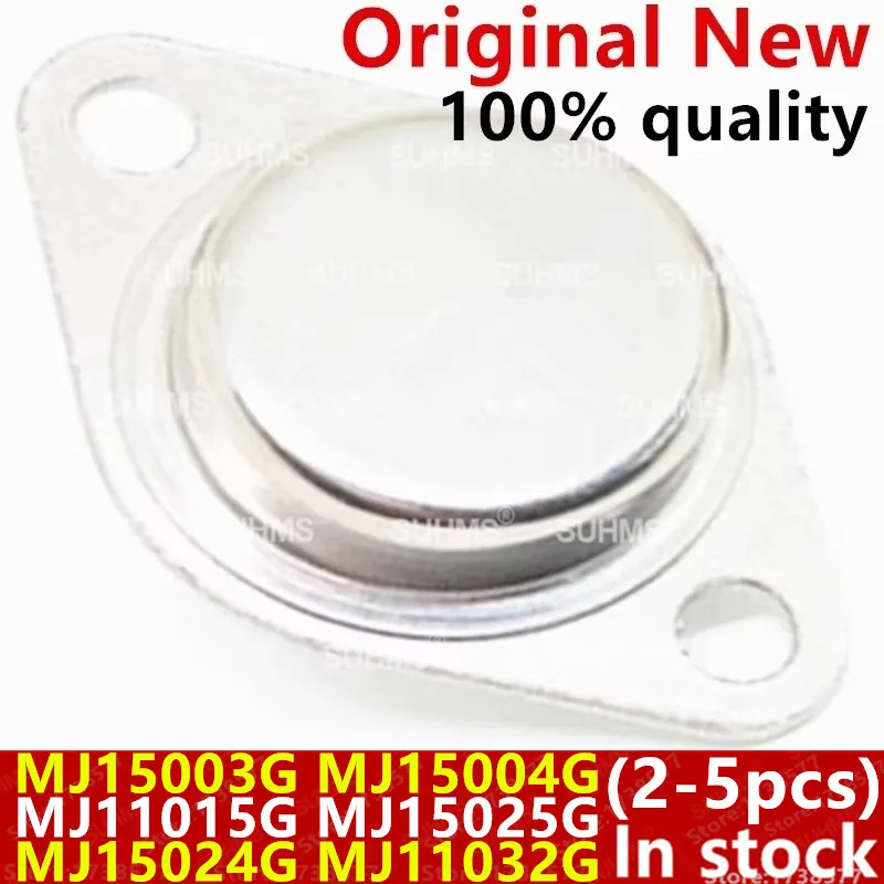 (2-5 piezas) 100% nuevo MJ15003G MJ15004G MJ11015G MJ15025G MJ15024G MJ11032G MJ15003 MJ15004 MJ11015 MJ15025 MJ15024 MJ11032 TO-3