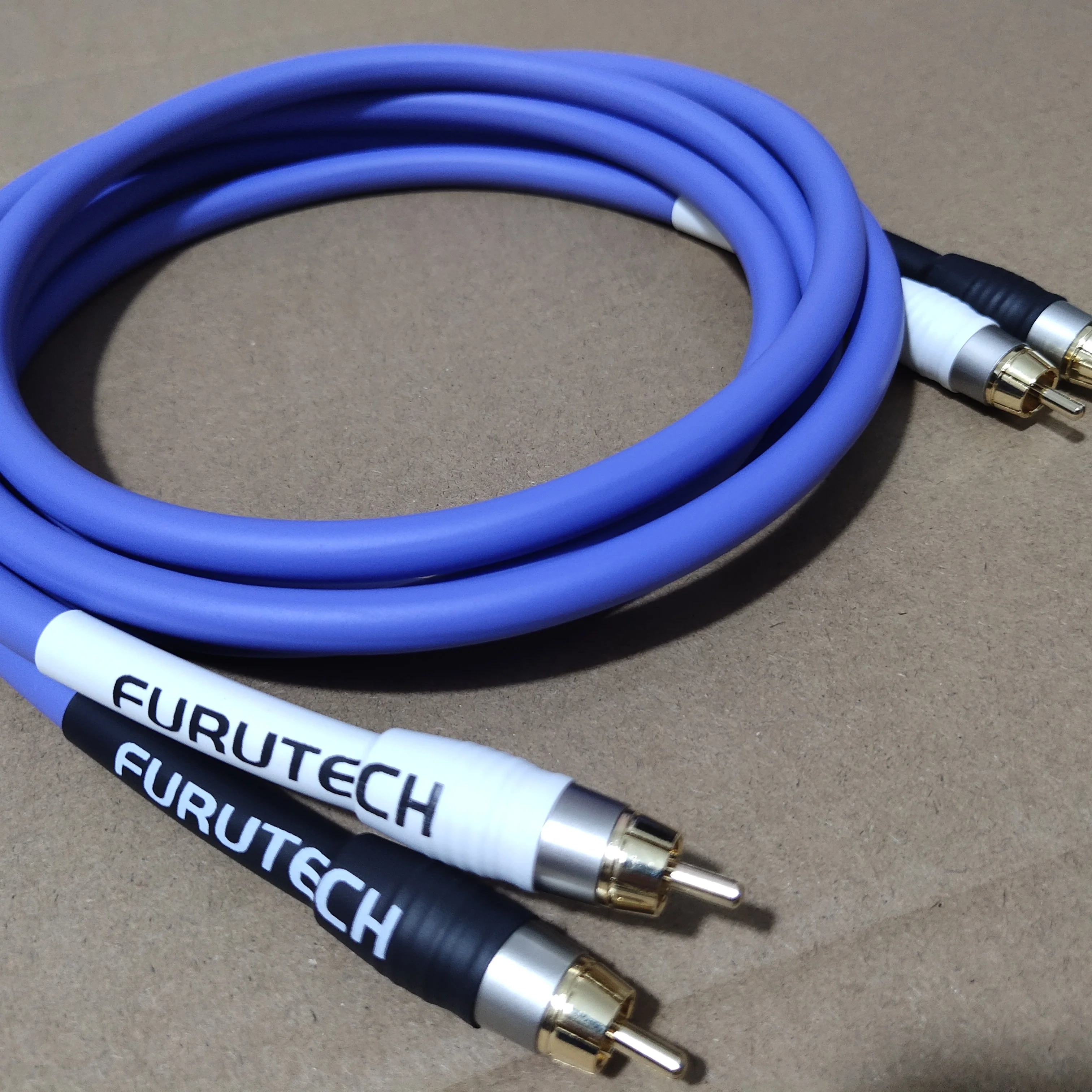 FURUTECH New FA-αS22 audiophile grade double lotus RCA audio cable Built-in RCA female socket dedicated plug