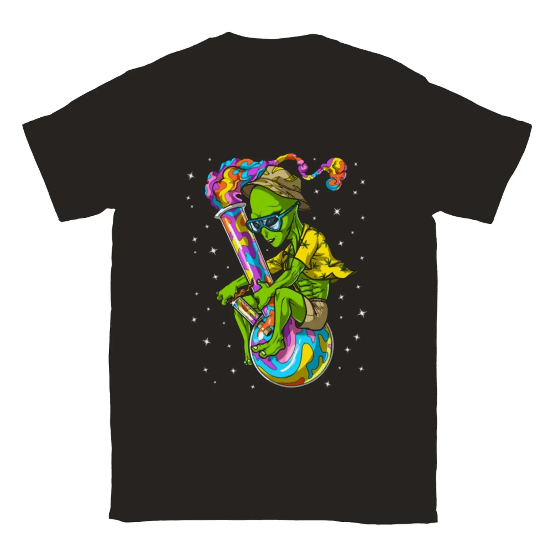 Alien Riding the Bong T shirt