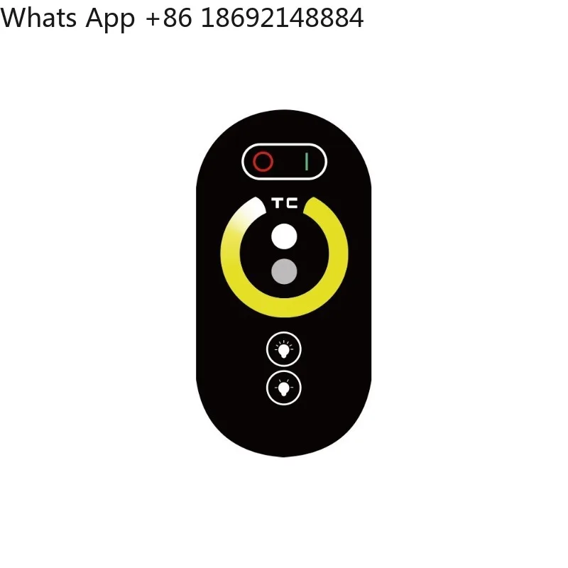 Two-wire dual-color temperature touch controller, two-in-one dual-color light strip, cool white warm white neutral