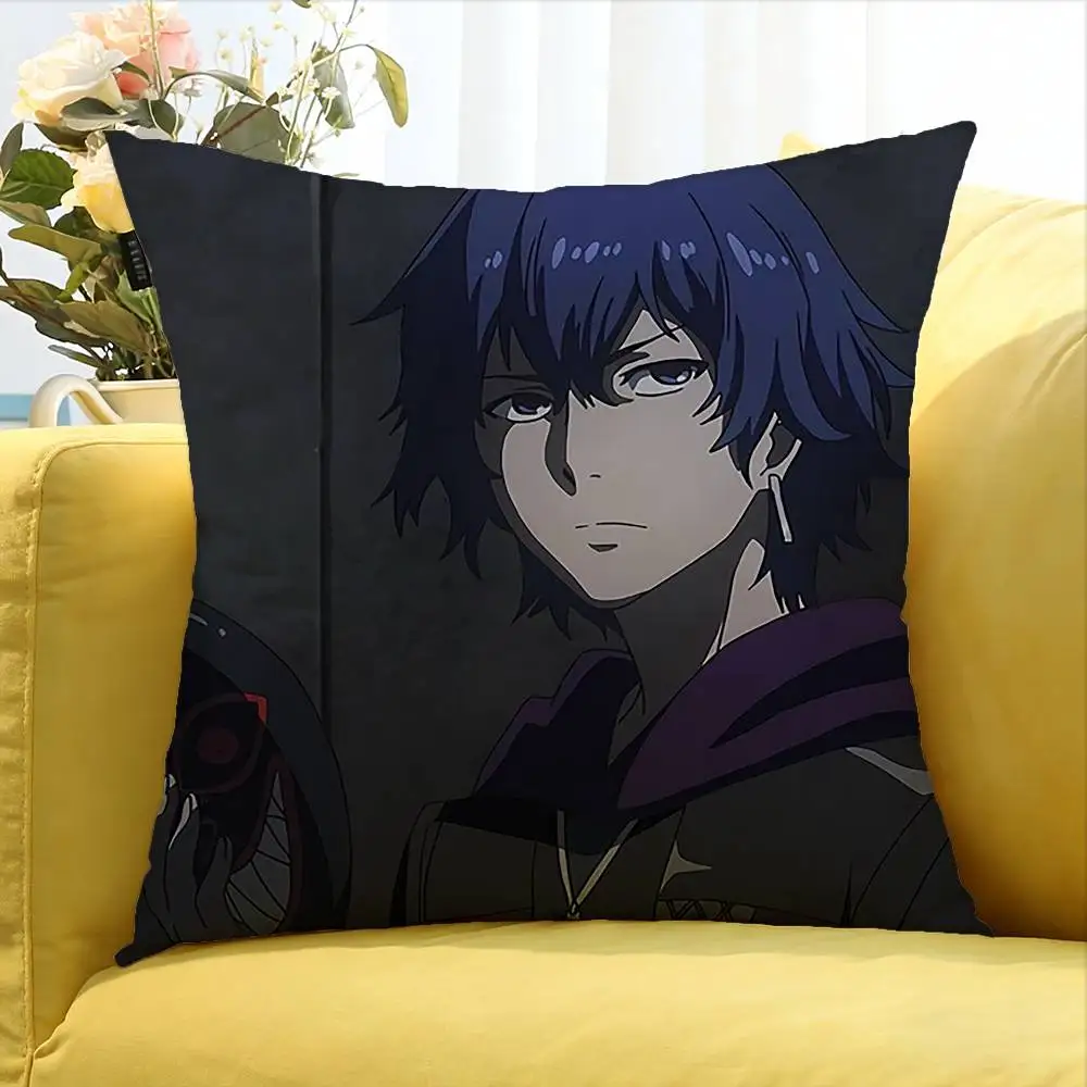 Tokyo Ghoul Kirishima Ayato Anime Various Sizes Square Pillow Case For Car Home Bedchamber Decor