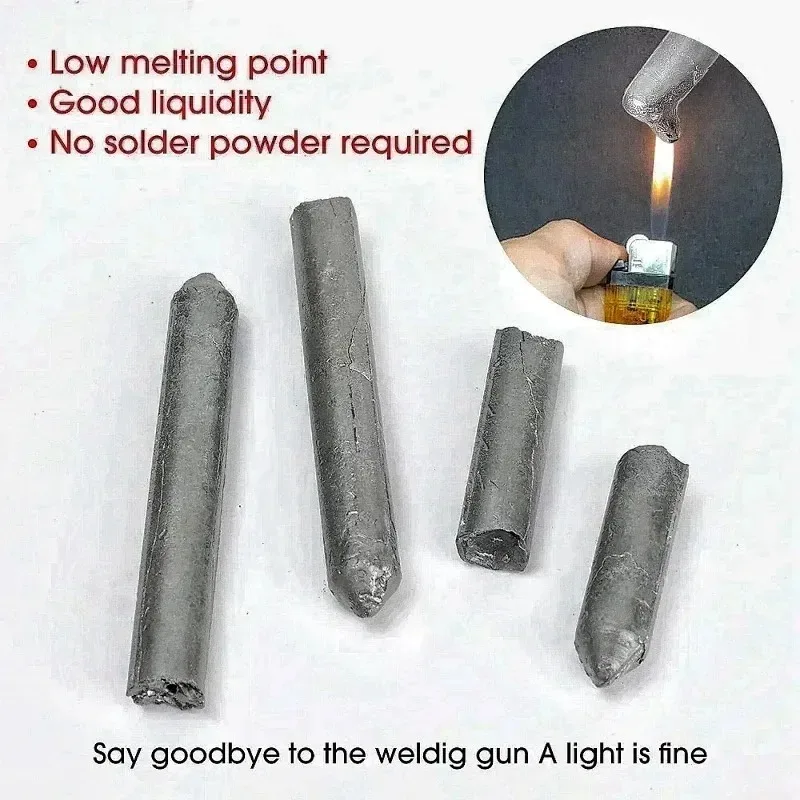 العالمي قضيب لحام HotLow درجة الحرارة محفور القطب فراغ لحام الصلب العالمي النحاس الألومنيوم لحام 3/6 قطعة #6