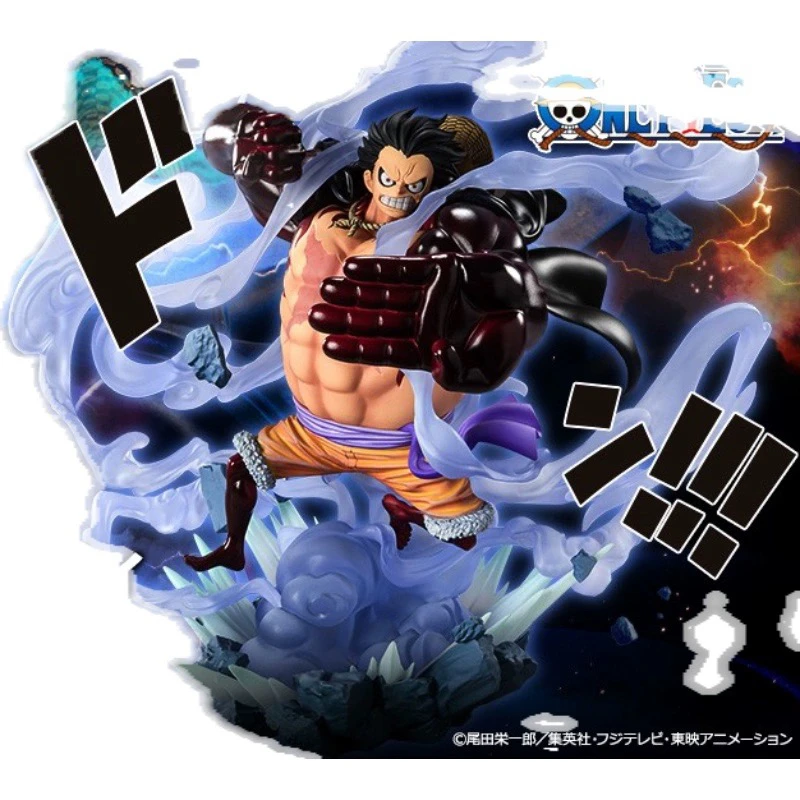 Bandai Figuarts ZERO FZ Super Intense Battle One Piece Figure Law 4 gear Luffy Onigashima Duel Action Figurines