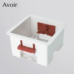 Avoir 86 Type Wall Drywall Box 45mm Depth Electrical Socket Switch Gypsum Board Installation Boxes Plasterboad Hidden Cassette