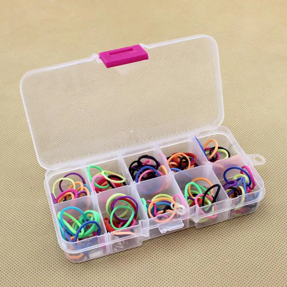 Jewelry Organizer Box Transparent Storage Box Earring Necklace Storage Holder Self Sealing Pouch