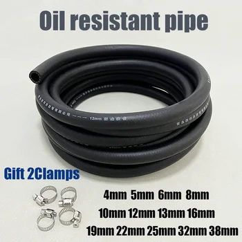 1M gumowy wąż olejowy oleju napędowego NBR elastyczna wysokociśnieniowa rura wtryskowa paliwa samochodowego ID4-25mm przewód paliwowy
