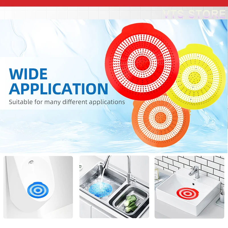 2 buah kemasan Bullseye Urinal layar tikar pewangi dua warna Target tipe anti-percikan Pria Toilet EVA Urinal kue udara segar