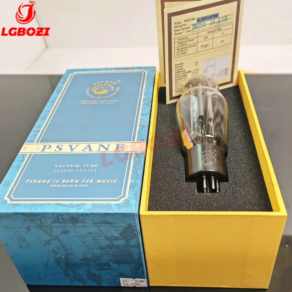 PSVANE WE274B Vacuum Tube Rectifier Tube 1:1 Replica Western Electric 274B Replace GZ34 5U4G 5AR4 for Hifi Amplifier Audio