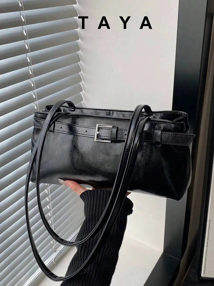 

✨ From Boardroom to Date Night | Chic PU Leather Shoulder Bag for Modern Women – Work, Commute, Coffee & Cocktails