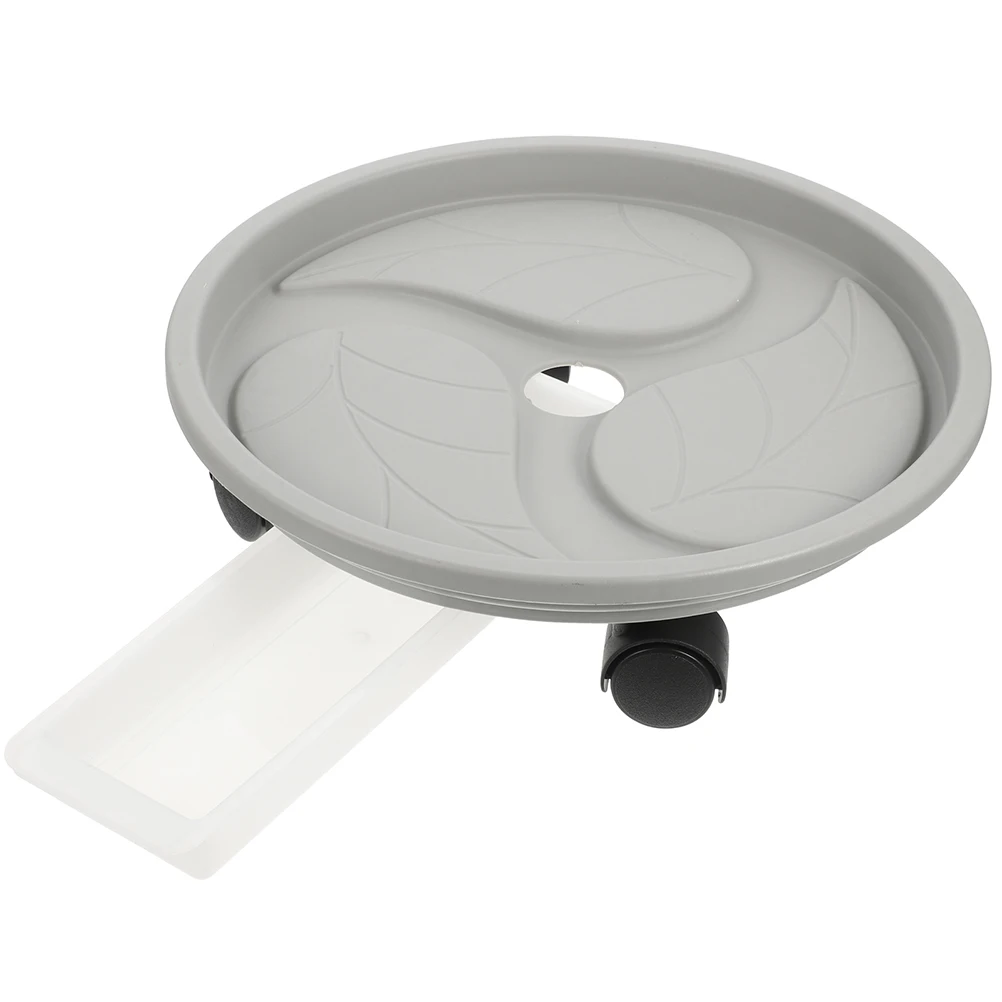 

Movable Plant Tray With Wheels Flowerpot Holder Rolling Base For Indoor Outdoor Gardening Large Capacity Water Durable