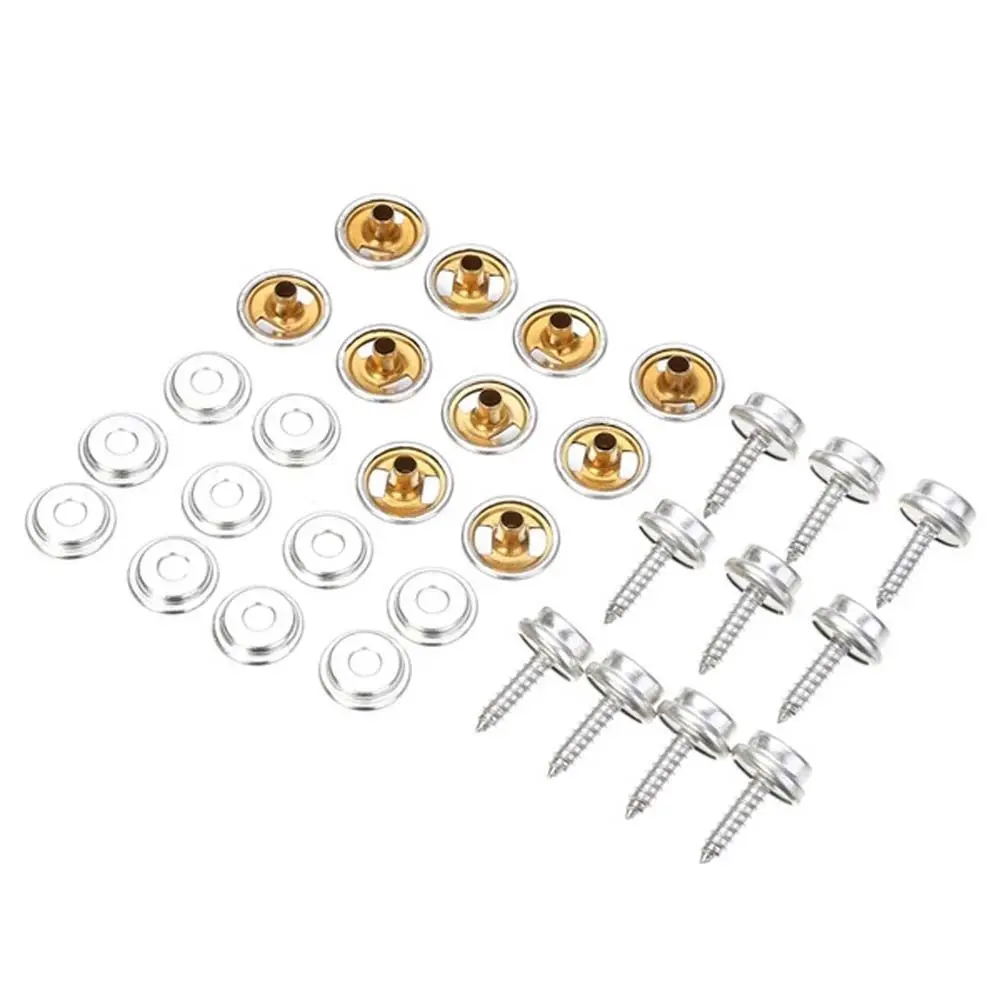 Accessories Furniture Marine Yacht Tent Canvas Cover Tools Snap Fastener Screw Kit Sockets Buttons Tapping Snap Fastener Kit