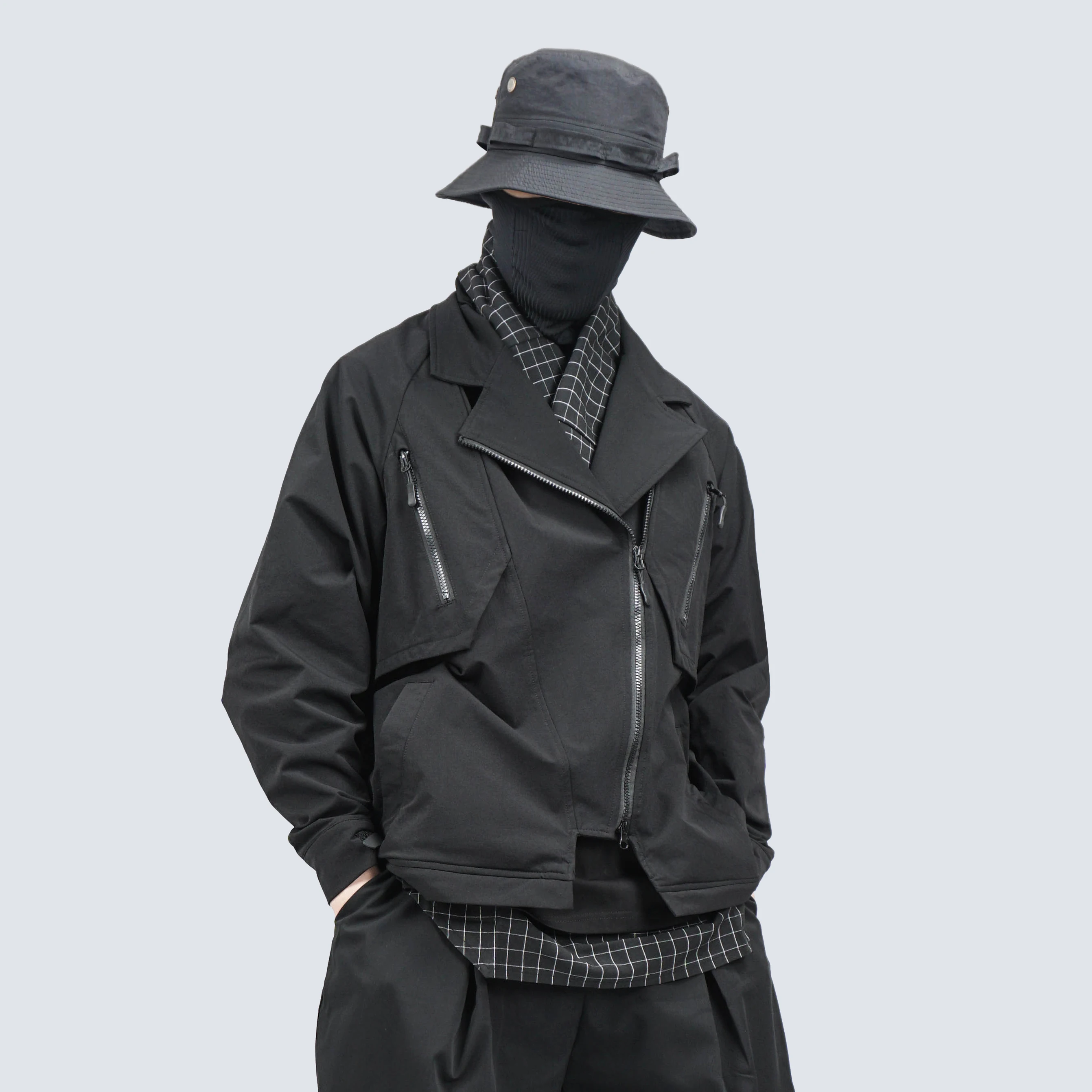 SILENSTORM 22AW Detachable Trench Coat Jacket Blazer Techwear Casual Loose Changeable Tech Coats Workwear cyberpunk Streetwear