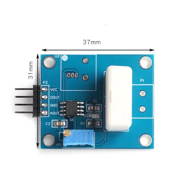 CJSD-WCS1800 Hall-Stromsensormodul 35 A Überstromschutz Stromdetektor Schutzmodul