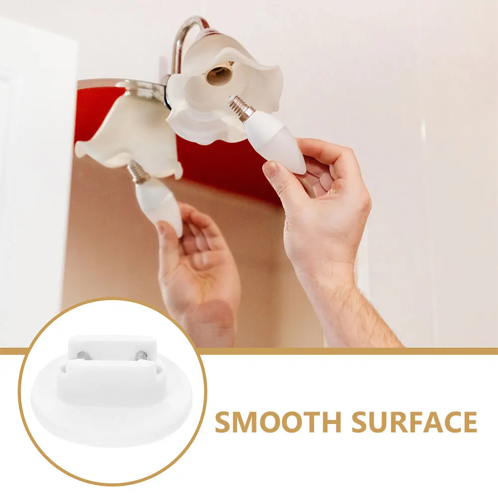 

8Pcs Lamp Socket Converter R17d to Adapter Plastic Material Light Bulb Socket Holder for T5 Lamps Light Bulb Adapter