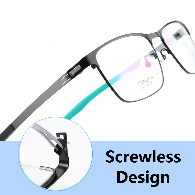 

Non-slip Screwless Eyewear High Quality Titanium Sports Glasses Frame Men Woman Eyeglasses Myopia Optic Lens Outdoor Spectacles