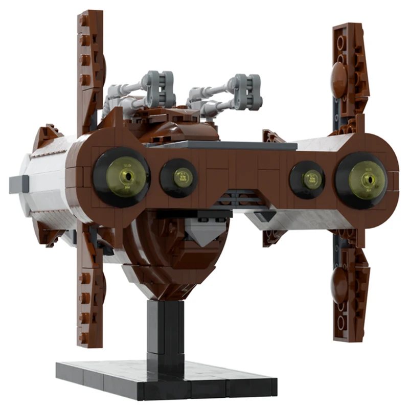 

971 шт. MOC The Bebop строительные блоки, рождественский подарок, детские инструменты для обучения наблюдениям, удобные для взрослых, сделай сам