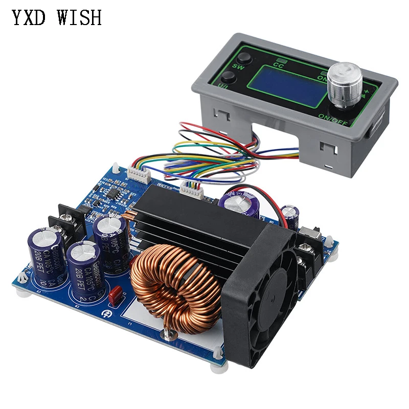 DC-DC Buck Converter Power Supply WZ5020L WZ5012L CC CV Step-down Power Module 50V 20A 1000W Adjustable Voltage Regulated view 3