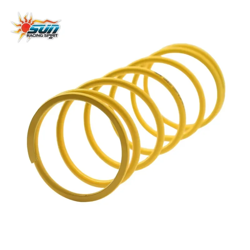 SUN Racing New Yellow CLICK125 Scooter Steel Center Spring 1200RPM Durable Smooth Operation Taiwan Made for Retrofit/Upgrade - view 5