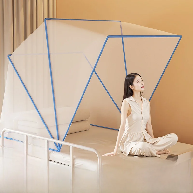 Portable Folding Mosquito Net Easy Installation No Need for Installation New 2025 Model Student Dormitory Top Bunk Bed Use