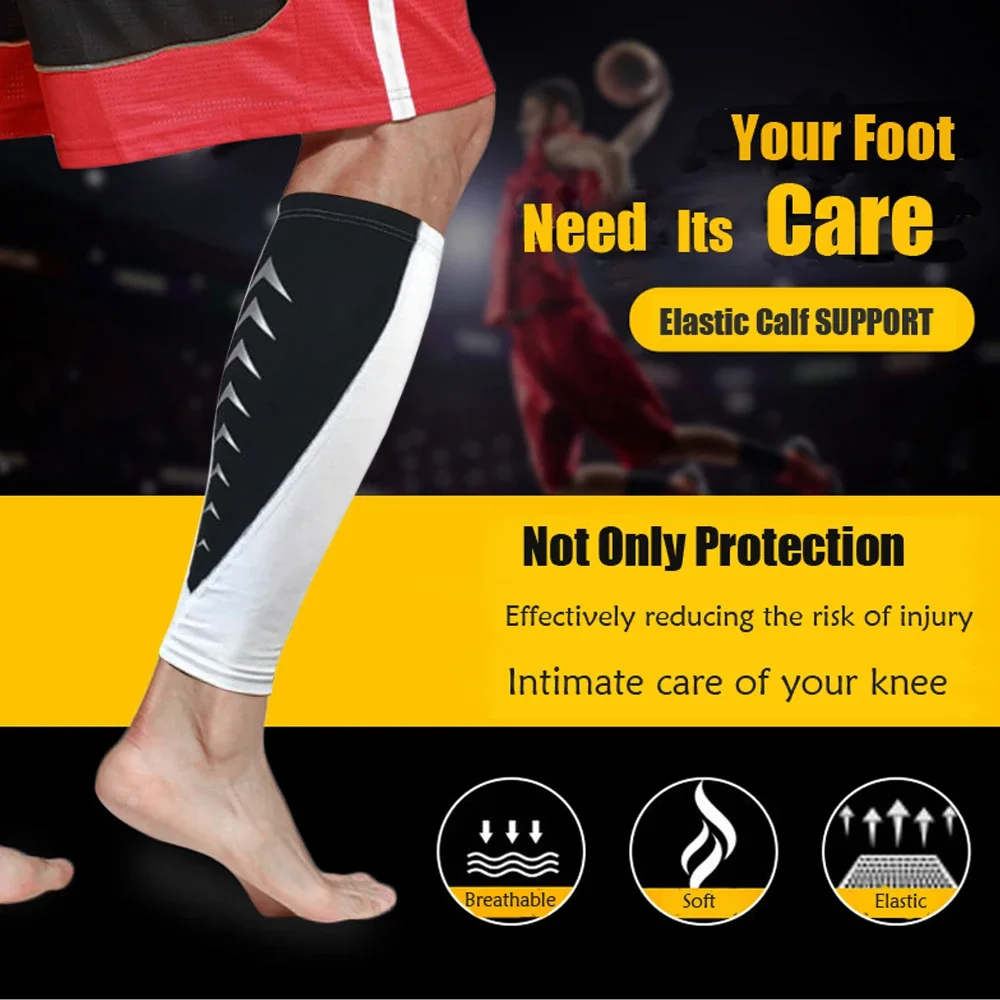 1Pcs Calf Compression Sleeve for Men, Women and Runners, Leg Compression Sleeves Calf Support for Running, Cycling, Training