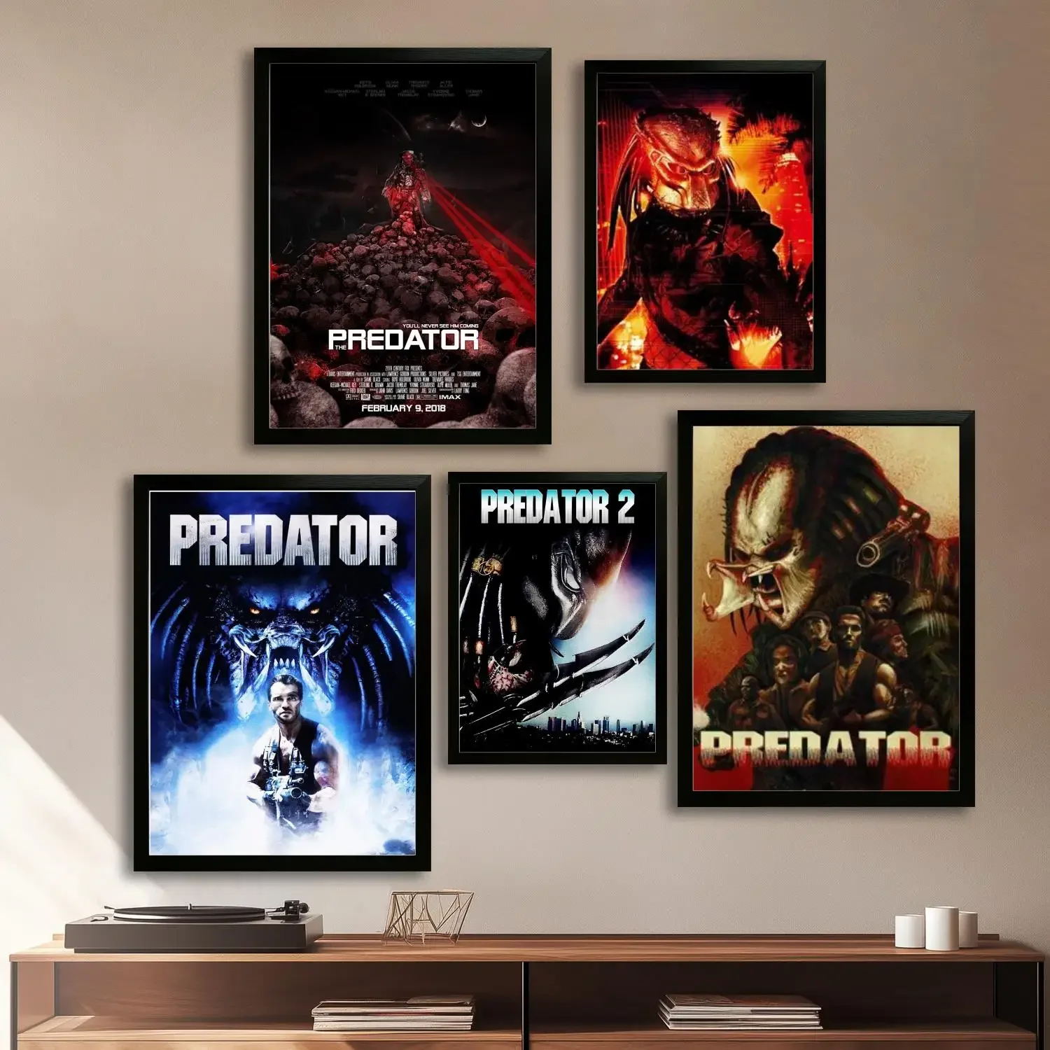 predator movie Canvas Art Poster and Wall Art, Picture Print, Modern Family, Bedroom Decor, Posters,Decorative painting