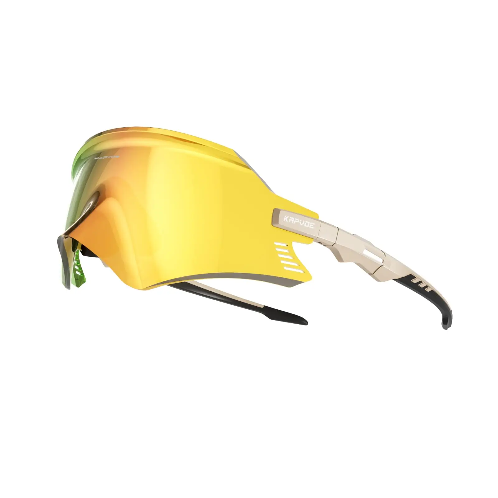 نظارات KAPVOE لركوب الدراجات للرجال والنساء، نظارات الترياتلون الرياضية والجري والدراجات الجبلية، نظارات شمسية مضادة للرياح للدراجات النارية