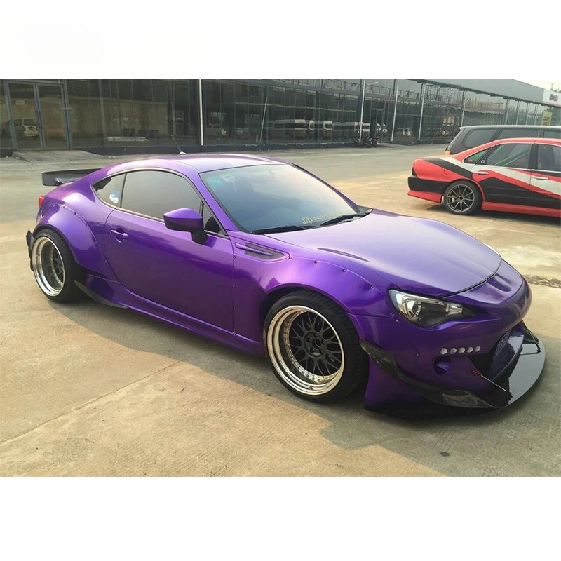 Modified second-generation wide-body large surrounding front bar wheel eyebrow side skirt