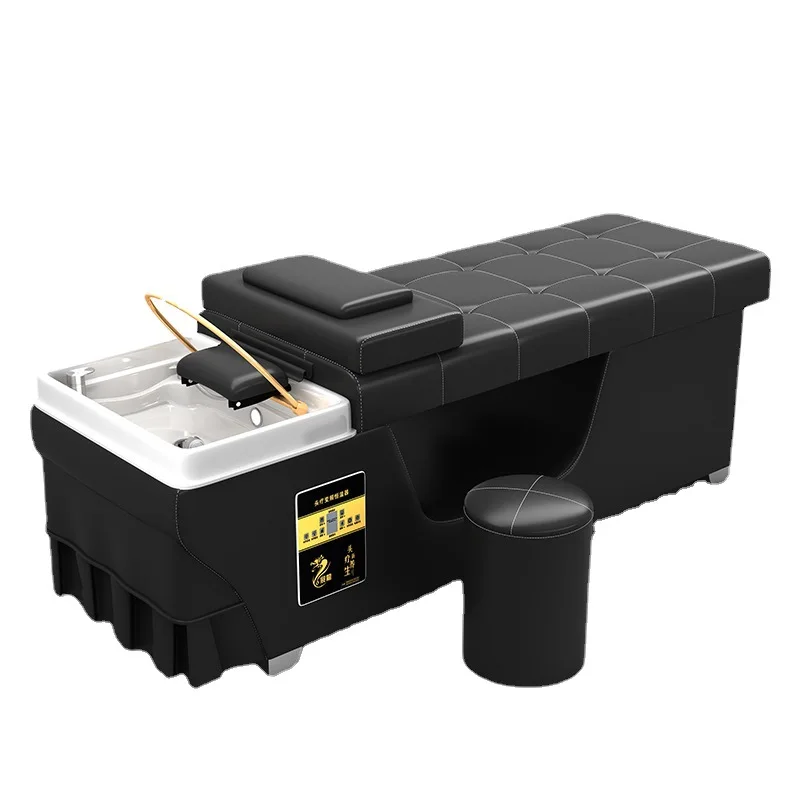 

Modern Thai Spa Equipment Waterfall Hot Water Heater Hair Shampoo Bed Beauty Salon Massage Bed With Contemporary Design