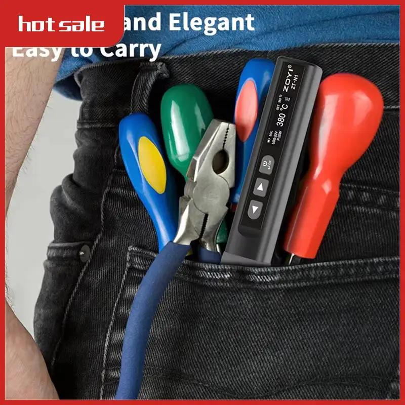 

A21R-Smart Soldering Iron 96W Electrician Portable Constant Temperature Welding Pen For Home Maintenance Welding