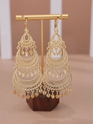 Tassel-shaped Earrings And pendants Moroccan Wedding Banquet Accessories French Retro Style