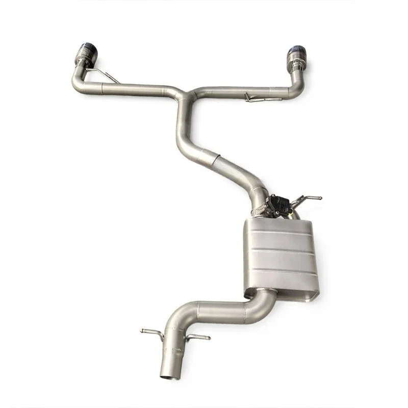 For exhaust for Volkswagen Scirocco R 2.0T 2010-2017 with valve control