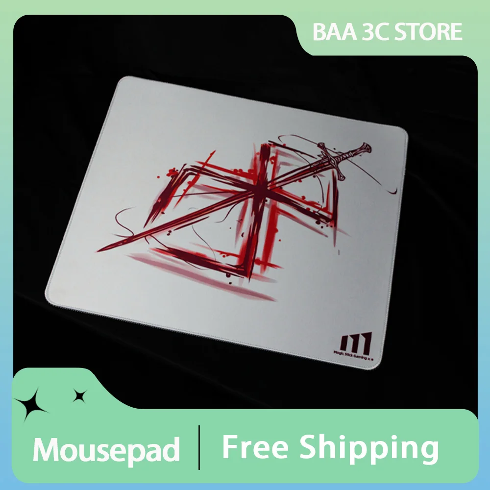 

Игровой коврик для мыши Magic Stick, нескользящий коврик для мыши для киберспорта, 490x420x5 мм, аксессуары для ПК