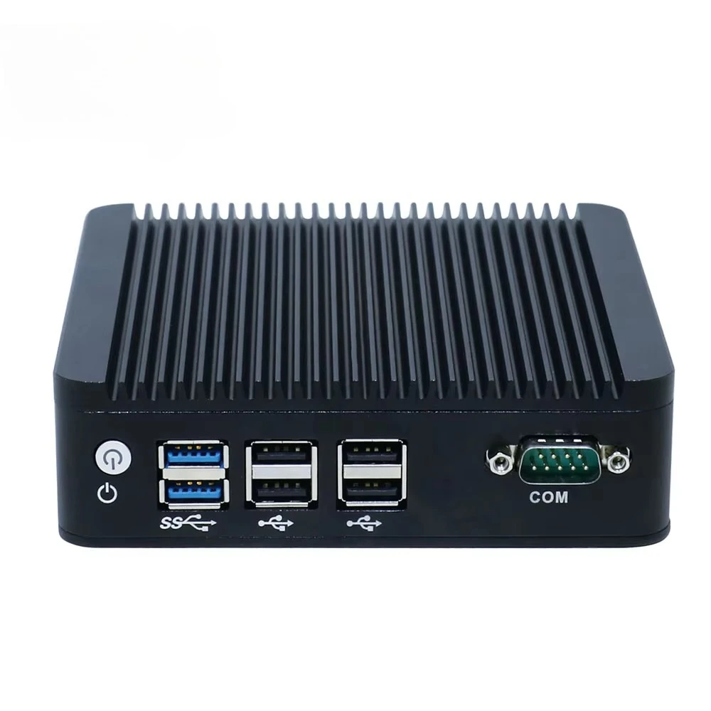 J3710 Dört Çekirdekli Mini PC, Üç Ekran Desteği - close-up view