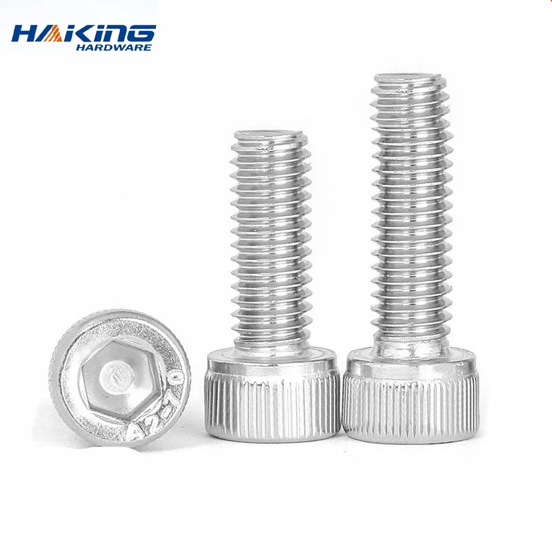 50pc M1.4 M1.6 M2 M2.5 M3 304 A2 Stainless Steel Black grade 12.9 DIN912 Hexagon Hex Socket Head Cap Allen Bolt Screw L=2-30mm