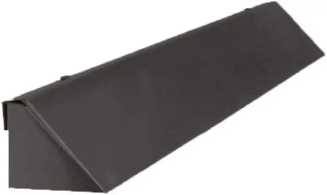 

Comfort Systems Black Adjustable Fireplace Hood Adjust from 28" to 48"
