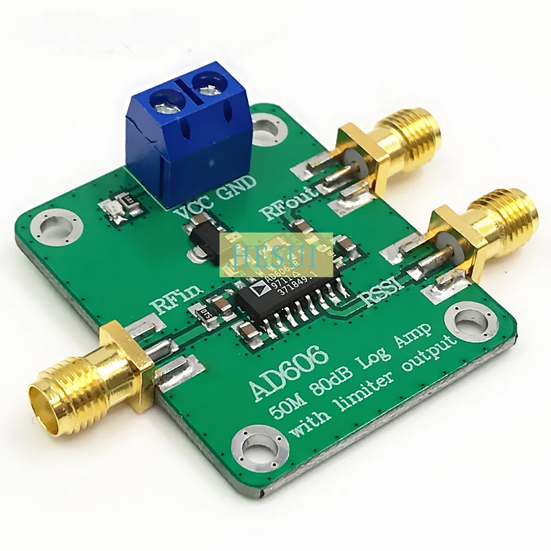 AD606 module logarithmic detector 80dB demodulation low power adjustable limiter output