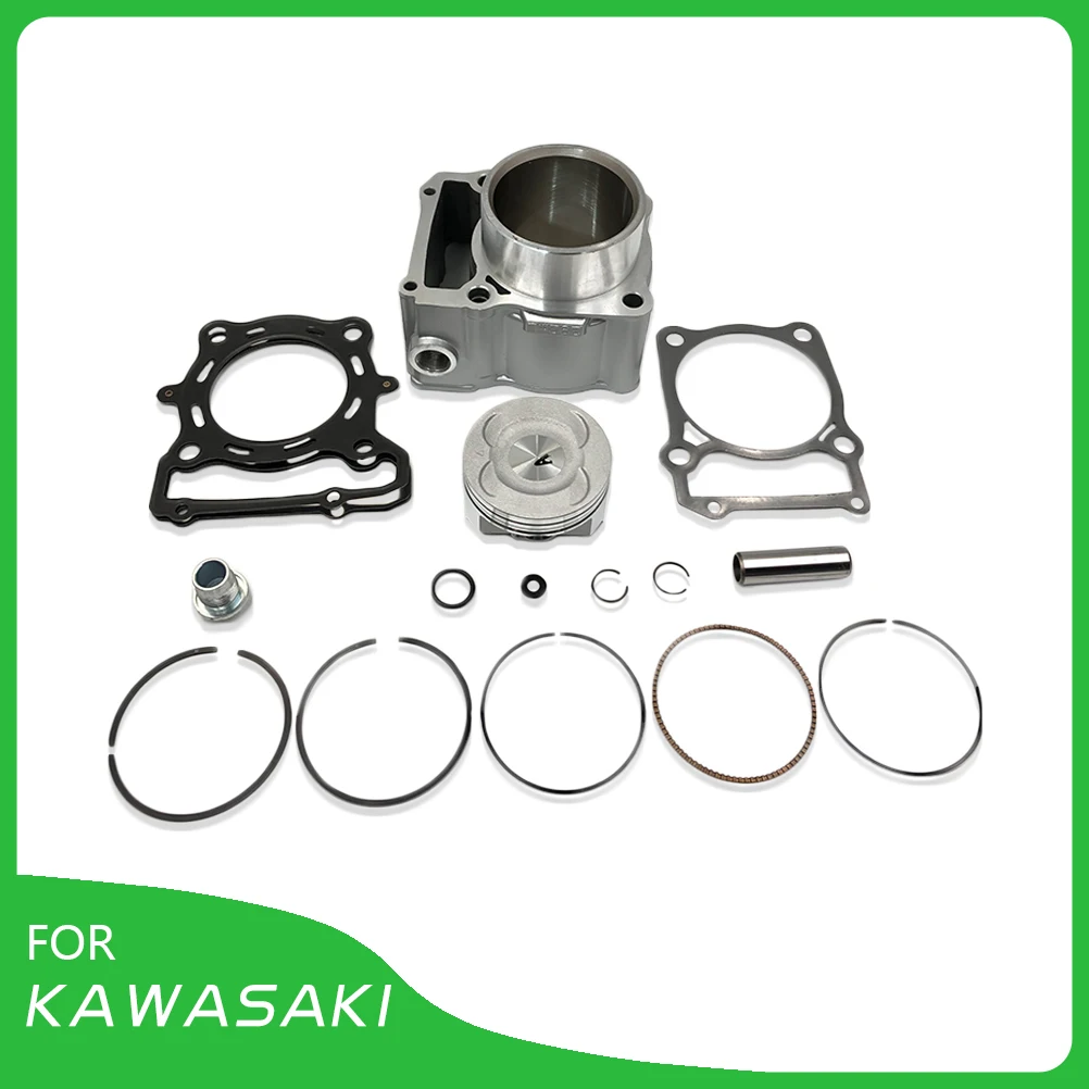 For KAWASAKI Air Cylinder Block & Piston Kit & Head & Base Gasket Kit 78mm Bore Engine Part LONCIN CR6 VOGE300R KLX300 YF300 KLX