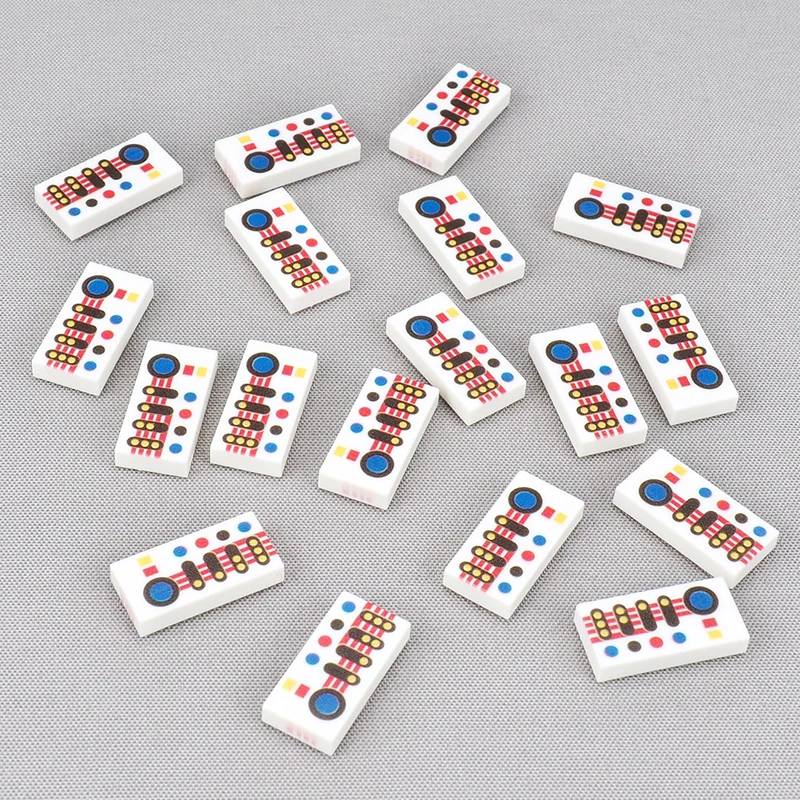 10PCS/LOT Printed Building Block 3069 Machine Control Panel Pattern Model Equipment Accessories Small Particle Assembly Toy