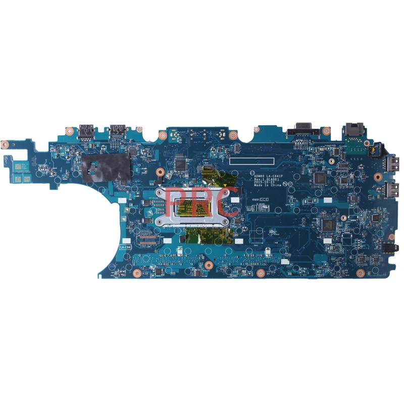 Imagem -06 - Placa-mãe para Dell Latitude E5570 3510 Laptop La-c641p I36100u I5-6200u I5-6300u Mjck 03mcrf 0jgmft