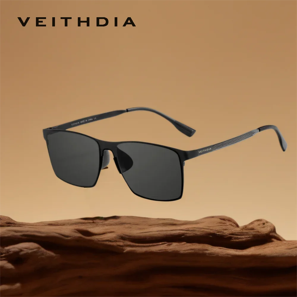 

Солнцезащитные очки VEITHDIA, новые, поляризованные, с нейлоновыми линзами UV400, для активного отдыха и вождения, из нержавеющей стали, для мужчин и женщин, VT08226