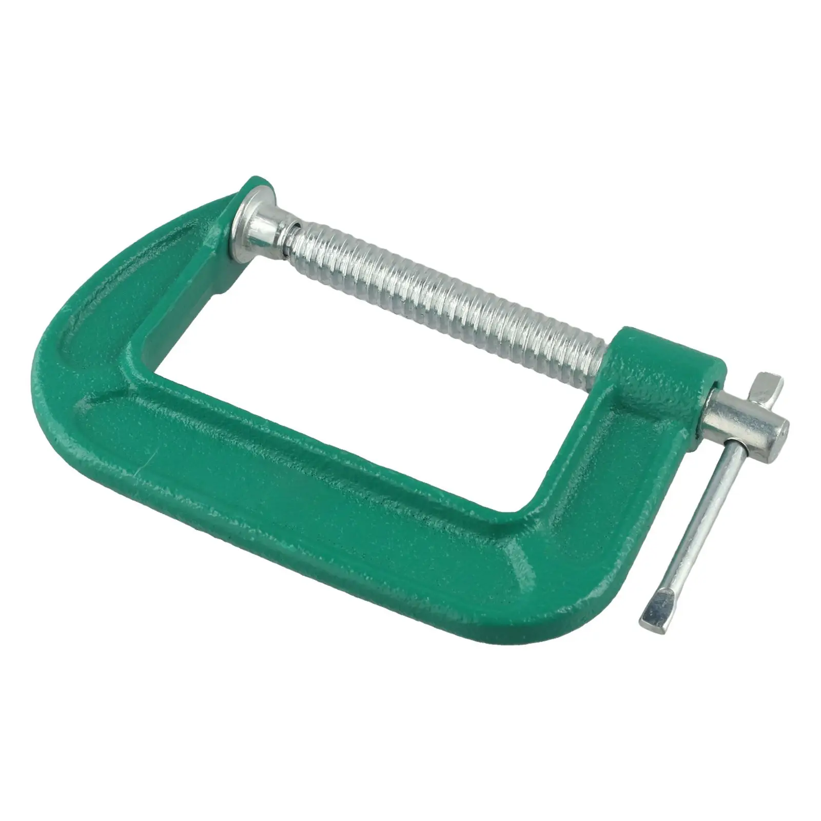 10 Inch G Type Clamp Featuring Cast Iron Construction And Ergonomic T Bar- Handle For Efficient Operation