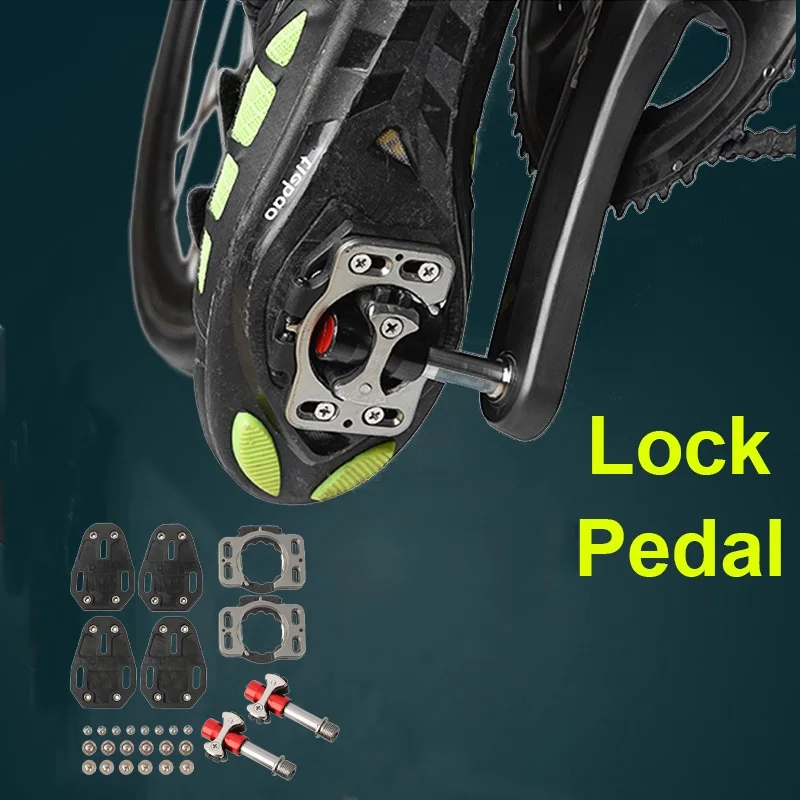 

Professonal Speed Play Bicycle Pedal Titanium Alloy Road Bike Self-lock Pedals Ultralight Speedplay Lock Pedal Cycling Parts
