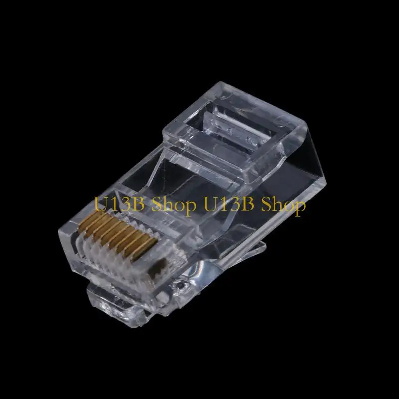 U13B RJ45 RJ-45 CAT5 Modular Plug Connector for UTP Cat5 Cat5e Cable